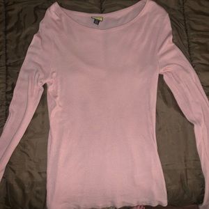 Light pink crew neck sweater